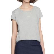 T-shirt Gris Femme French Connection Fcuk pas cher