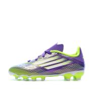 Zapatillas de deporte moradas/verdes para niño Adidas F50 League barato