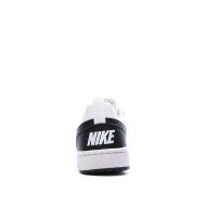 Baskets Noir/Blanc Garçon/Fille Nike Court Borough Low vue 3