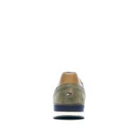 Baskets Kaki/Marine Homme Tommy Hilfiger Iconic Runner Mix vue 3