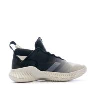 Baskets Noir/Blanc Homme Adidas Court Vision 3 vue 2