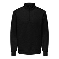Sweat Noir Homme Only & Sons Chases pas cher