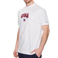 T-shirt Blanc Homme Tommy Hilfiger Modern pas cher