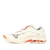 Chaussures de Sport Écru femme Mizuno Wave Lightning Z6 pas cher