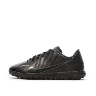 Chaussures de Foot Noires Junior Nike Vapor 15 Club TF pas cher