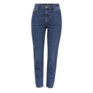 Jean Mom Bleu Femme Pieces Kesia vue 3