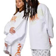 Sweat Blanc mixte Kaporal Vorb vue 2