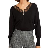 Pull Noir Femme Morgan Mjib