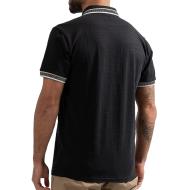 Polo Noir Homme Sun Valley BREKKA vue 2