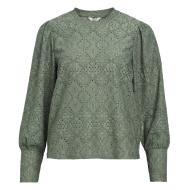 Blouse Dentelle Vert Sauge Femme Vero Moda 23041023 vue 3