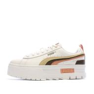 Baskets Blanches Femme Puma Mayze Triplex pas cher