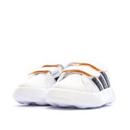 Baskets Blanches Enfant Adidas Coco Grand Court vue 6