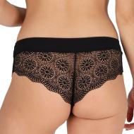 Tanga Noir Femme Les Petites Bombes Clara vue 2