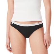 X3 Culottes Noir Femme Lacoste coton stretch vue 2