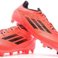 Chaussures de Foot Rose Fluo Homme Adidas F50 League FG/MG vue 7