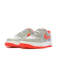 Baskets Gris/Rouge Junior Nike Air Force 1 GS vue 6