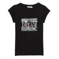 T-shirt Noir Fille Kaporal Loug vue 2