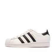 Baskets Blanches/Noires Enfant Adidas Superstar pas cher