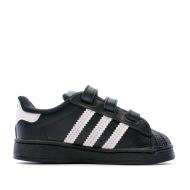 Superstar Baskets Noires Bébé Cf I vue 2
