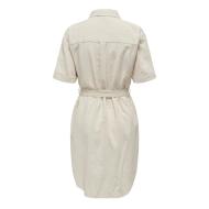 Robe Écru Femme JDY Shirt Dress vue 2