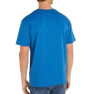 T-shirt Bleu Homme Tommy Hilfiger Dna vue 2