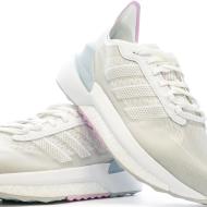 Chaussures de Running Blanc/Gris Femme Adidas Avryn vue 7