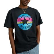 T-shirt Noir Homme Converse Standard Chuck Patch Fill pas cher