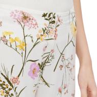 Pantalon Blanc à fleurs Femme Vero Moda Easy vue 3