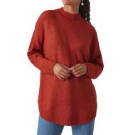 Pull Rouge/Orange Femme Vero Moda Plaza