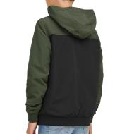 Veste Noir/Vert Garçon Jack & Jones Blocking vue 2