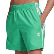 Short de bain Vert Homme Adidas 3-stripes