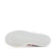 Baskets Blanches/Rouge Fille Adidas Superstar C FZ0643 vue 5