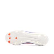 Chaussures de Foot Blanc/Bleu Junior Adidas F50 League FG/MG vue 5