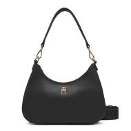 Sac à Bandoulière Noir Femme Tommy Hilfiger Th Logotape Shoulder pas cher