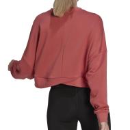 Sweat Rose Femme Adidas Stdio vue 2