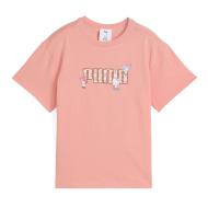 T-Shirt Rose Fille Puma X Hello Kitty pas cher