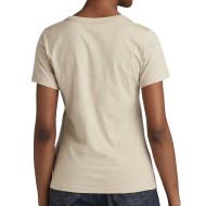 T-shirt Beige Femme G-Star Raw D23942 vue 2