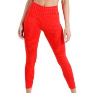Legging Rouge Femme Nike One Df Icon clash 7/8 pas cher