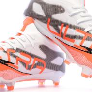 Chaussures de Foot Blanc Homme Puma Ultra 5 Match+ FG/AG vue 7