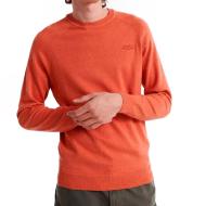 Pull Orange Homme Superdry Orange Label Crew pas cher