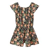 Combishort Marine à fleurs Fille Name it Vinaya vue 2