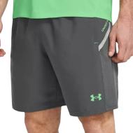 Short Gris/Vert Homme Under Armour Core+ pas cher