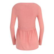 T-Shirt Manches Longues Rose Femme Mamalicious Lanabella vue 2