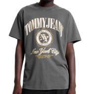 T-shirt Gris Homme Tommy Hilfiger Luxe Varsi