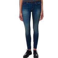Jean Slim Bleu Délavé Femme Kaporal Jeans FLORE pas cher