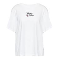 T-shirt Blanc Femme Tommy Hilfiger Curve Reg Essentia