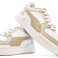 Baskets Blanche/Marron Femme Puma 394749-02 vue 7