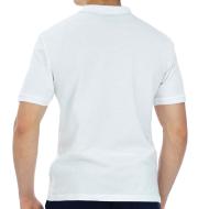 Polo Blanc Homme Nasa Sleeve Pole vue 2