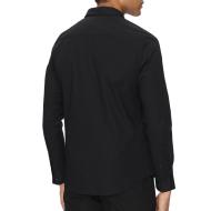 Chemise Noire Homme Calvin Klein Jeans Solid vue 2