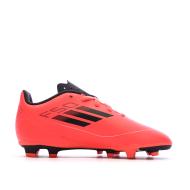 Chaussures de football Rouges/Noires Garçon Adidas Messi vue 2